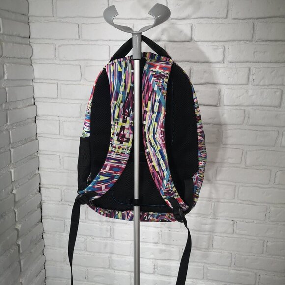 Reaction Kenneth Cole Multi Colored Unisex Zipper Closure Back Pack - Picture 3 of 12